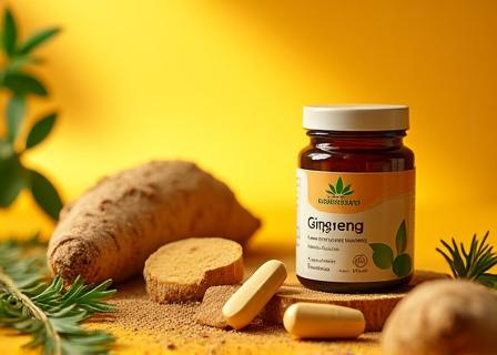 Energy and vitality herbal supplements with ginseng